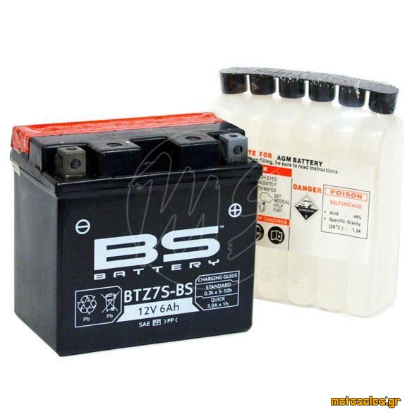 Πωλείται Καινούργιο - Μπαταρίες - bs battery btz7s-bs 